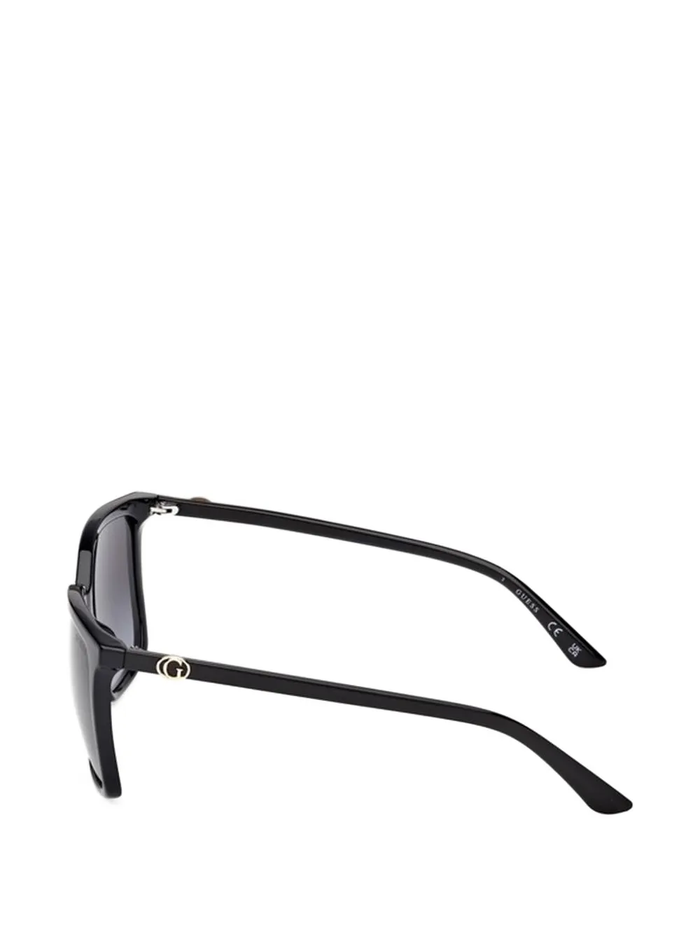 GUESS EYEWEAR Zonnebril met vierkant montuur Zwart