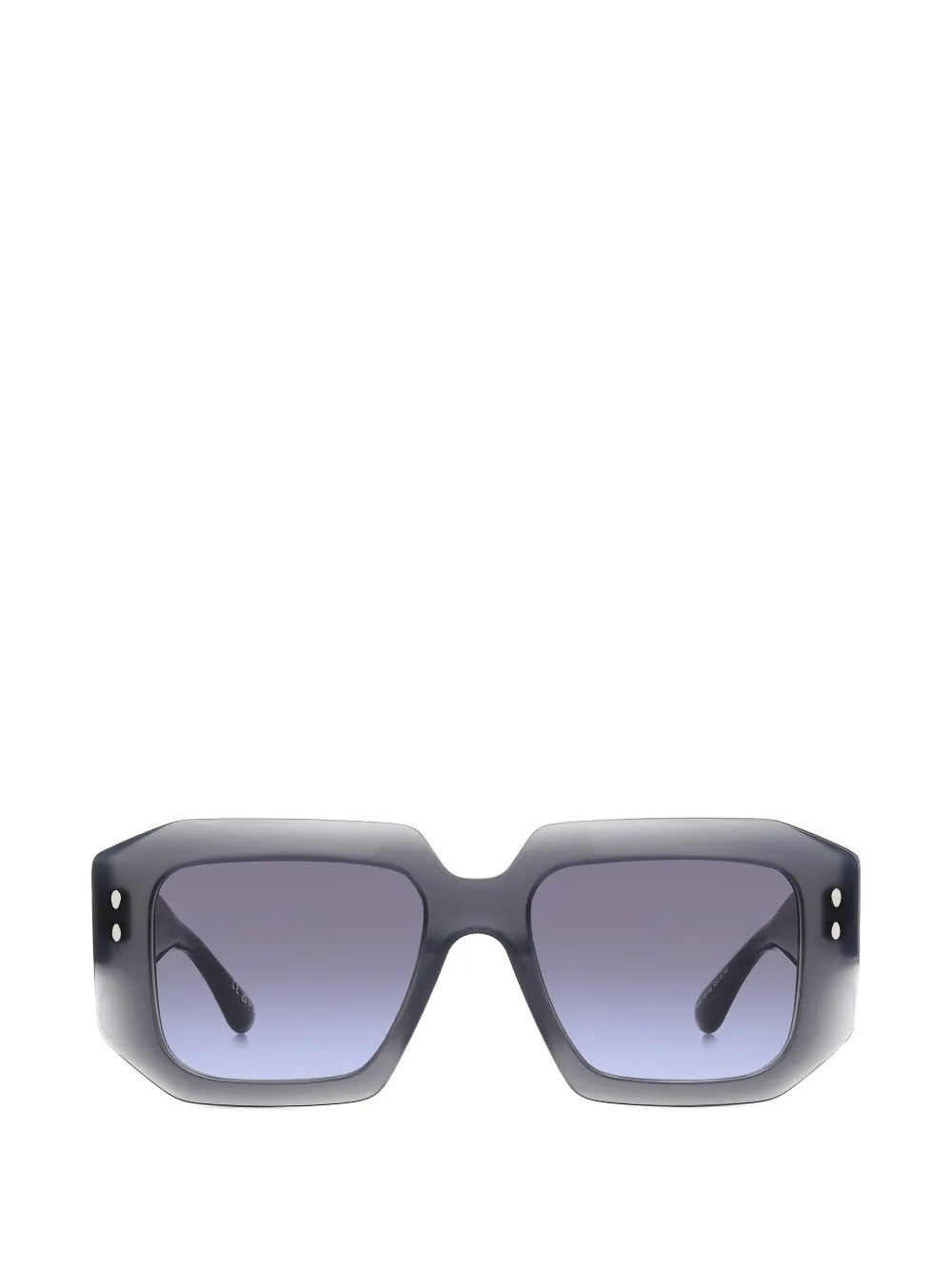 ISABEL MARANT geometric-frame sunglasses - Grigio