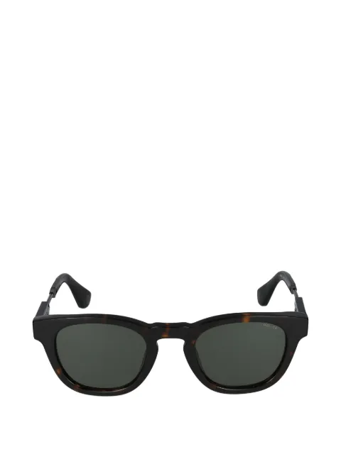 Police tortoiseshell-effect square-frame sunglasses