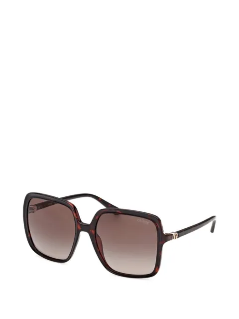 GUESS EYEWEAR firkantede solbriller med skildpaddeeffekt
