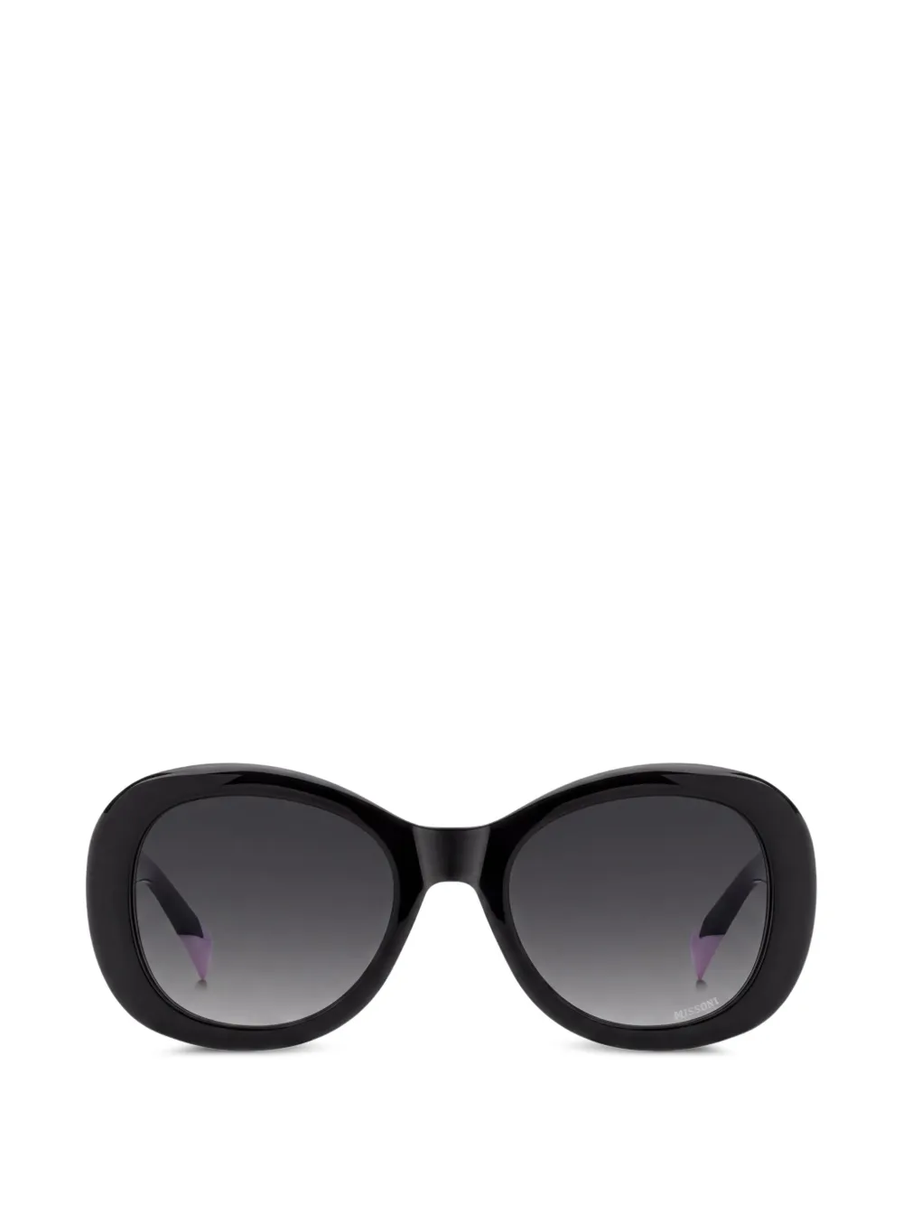 MISSONI EYEWEAR round-frame sunglasses - Schwarz