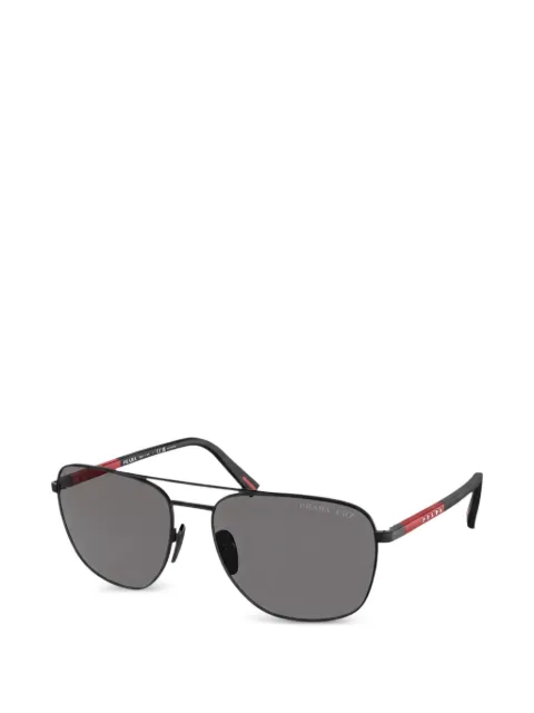 Prada Linea Rossa pilot-frame sunglasses