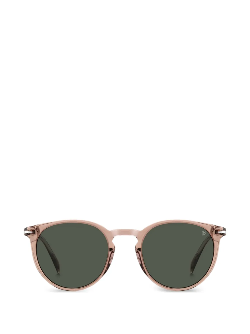 DAVID BECKHAM EYEWEAR round-frame sunglasses - Toni neutri