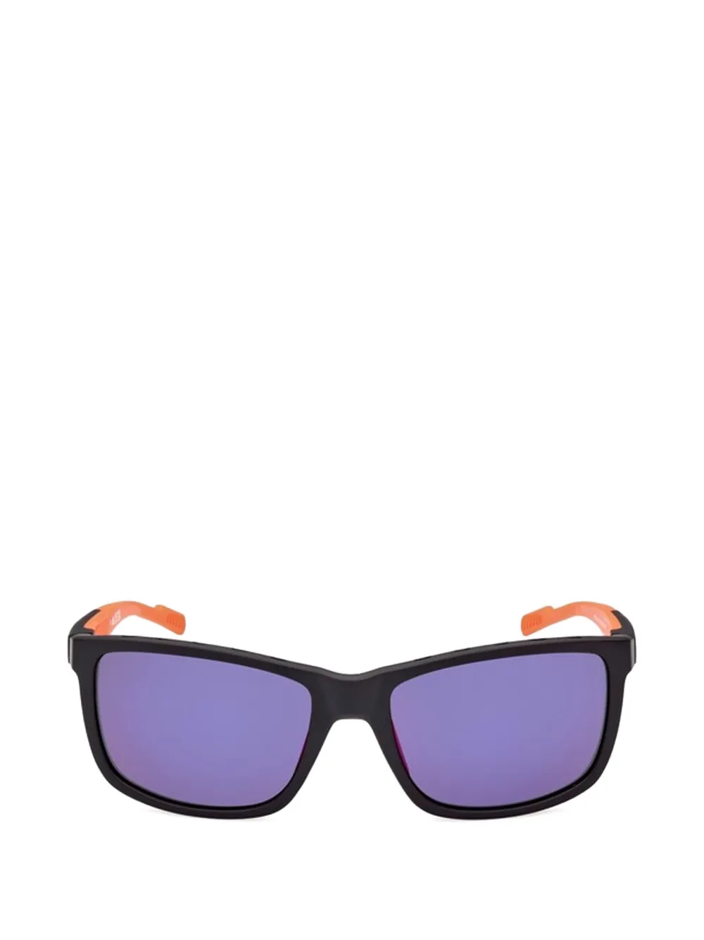 adidas matte-finish rectangle-frame sunglasses - Nero