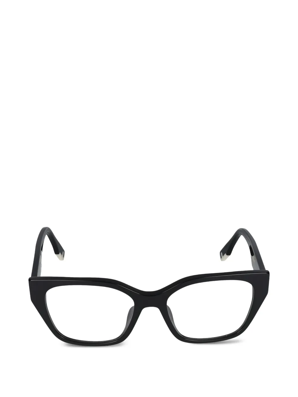 FENDI cat-eye frame glasses - Schwarz