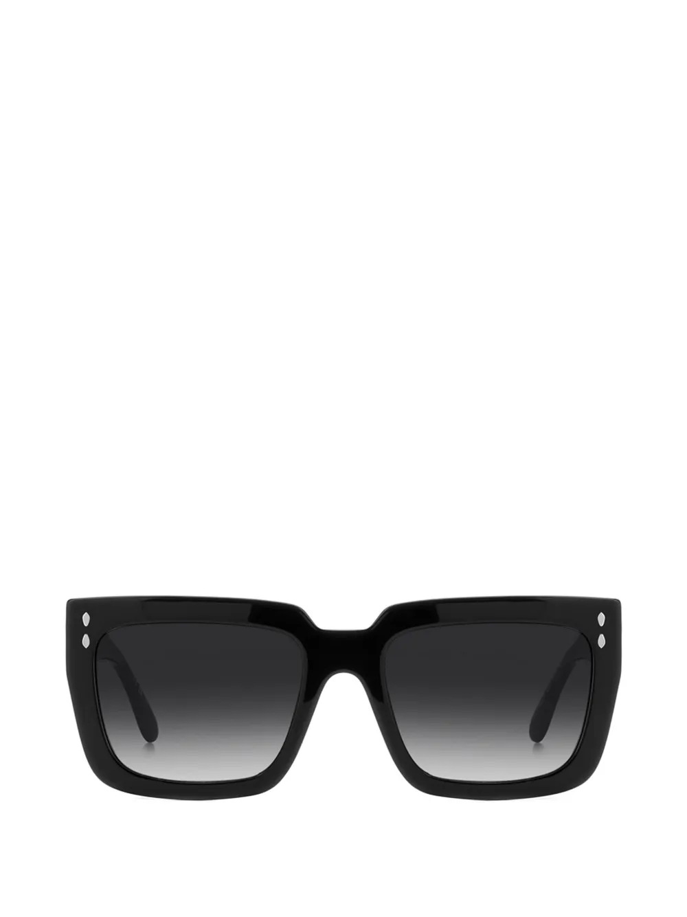 ISABEL MARANT square-frame sunglasses - Schwarz