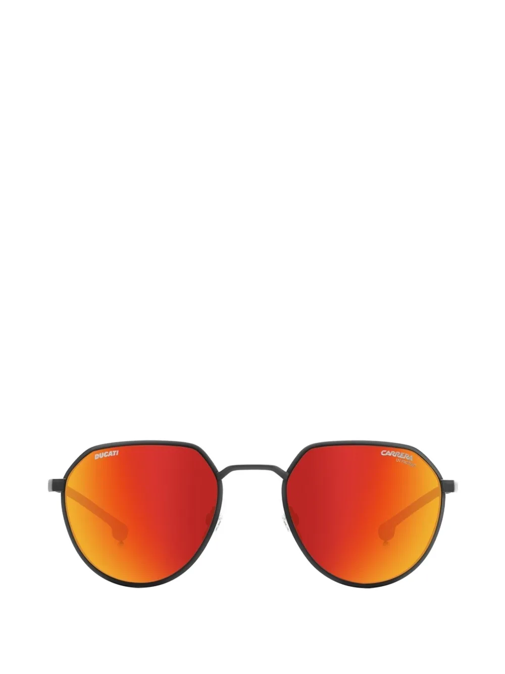 Carrera geometric-frame Ducati sunglasses - Schwarz