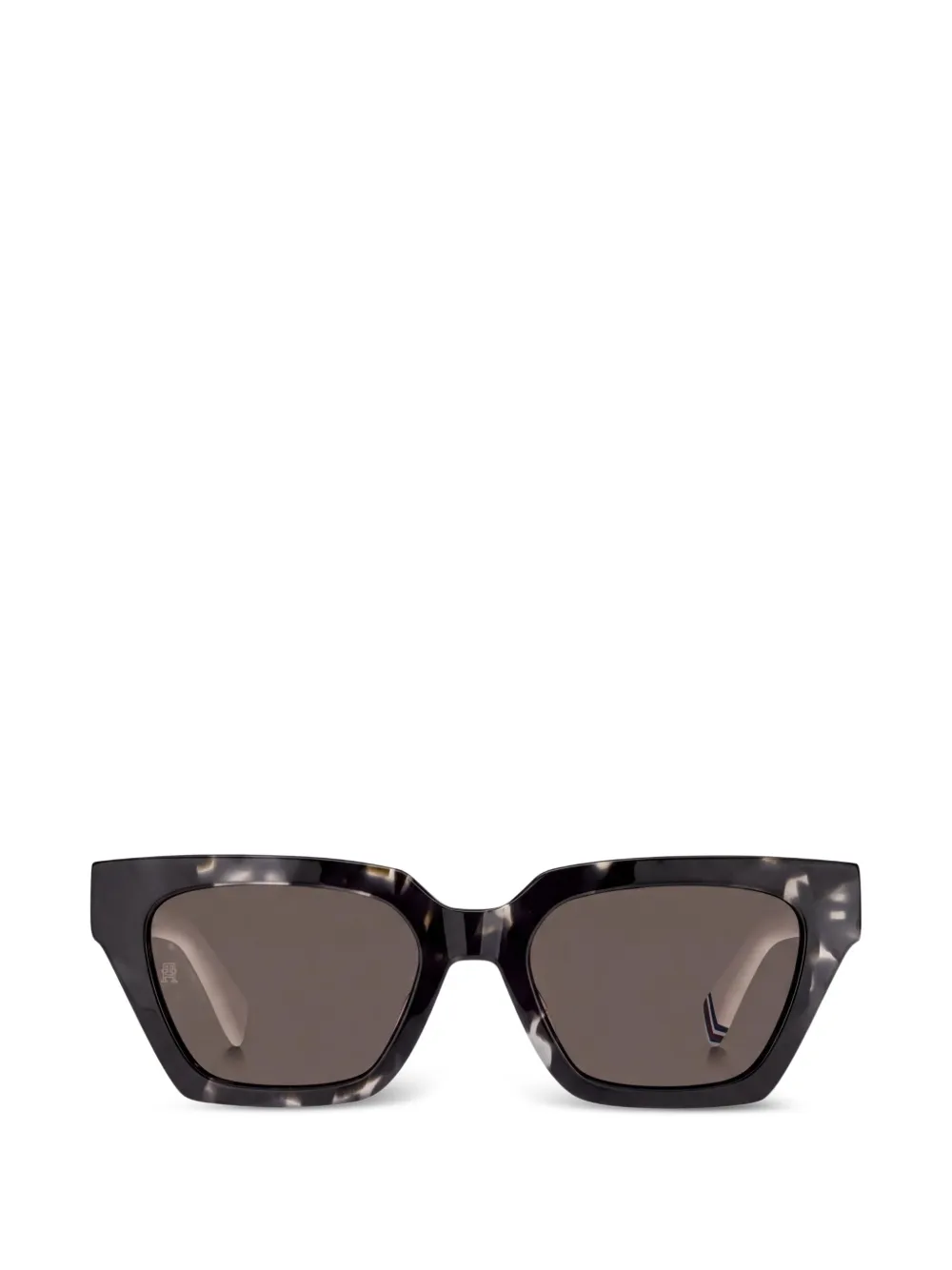 Tommy Hilfiger tortoiseshell-pattern sunglasses - Grau