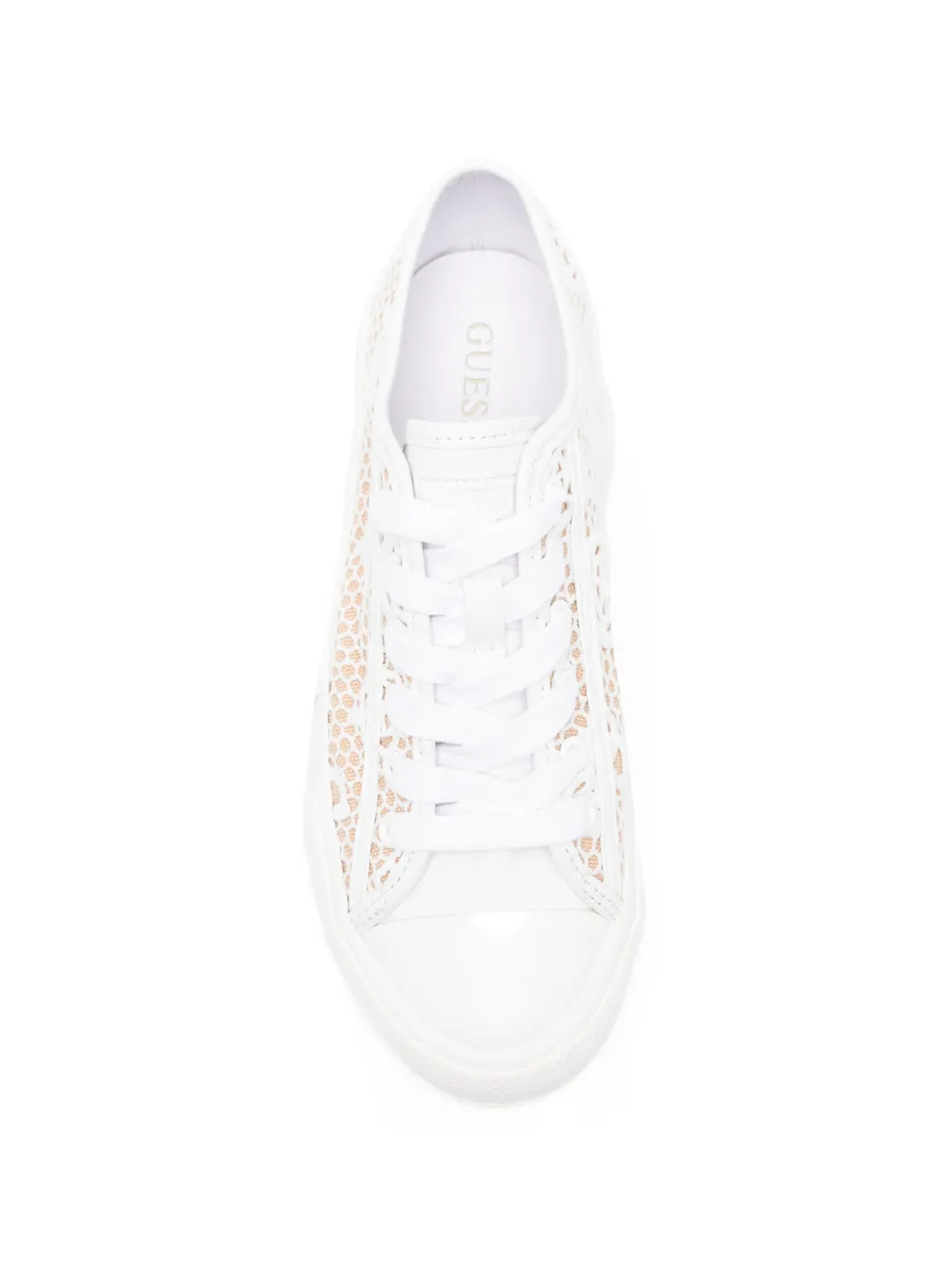 GUESS USA Carey2 sneakers Wit