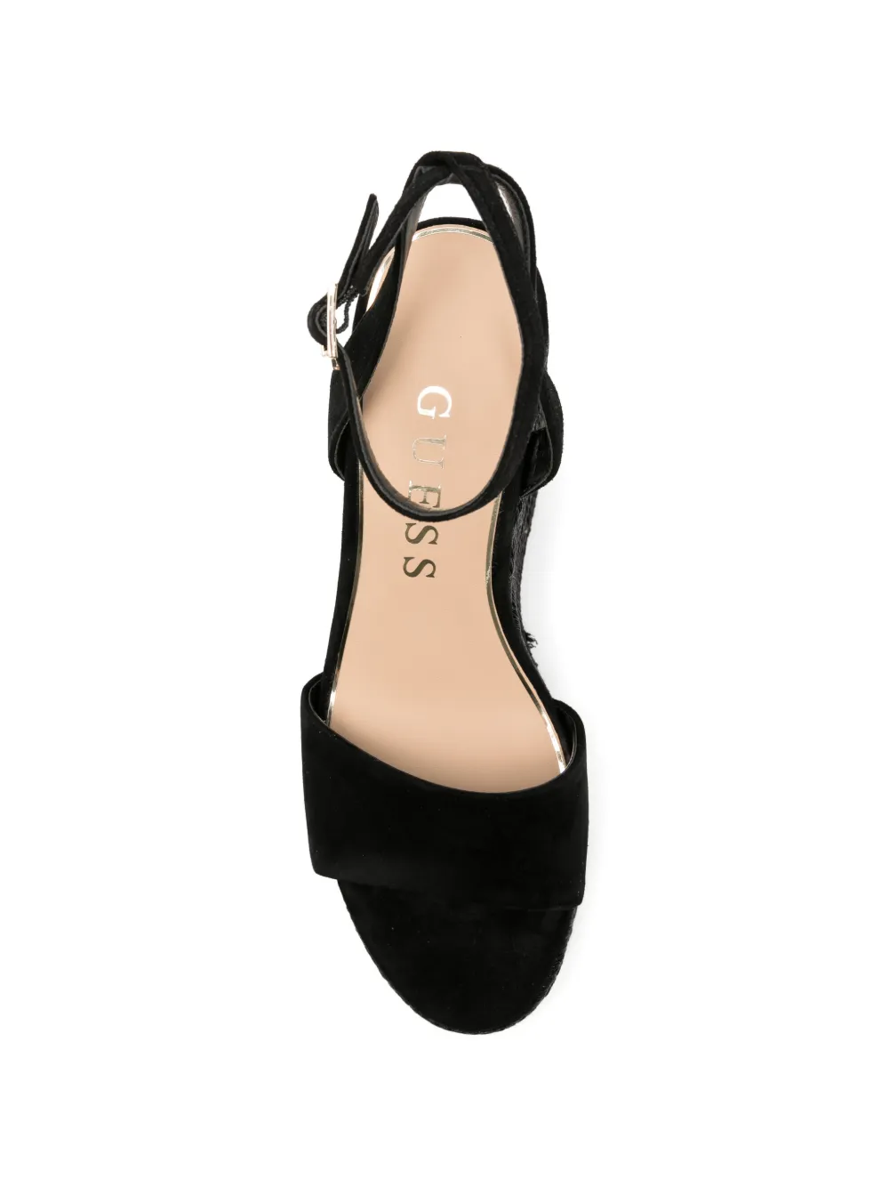 GUESS USA Everly2 heeled sandals Zwart