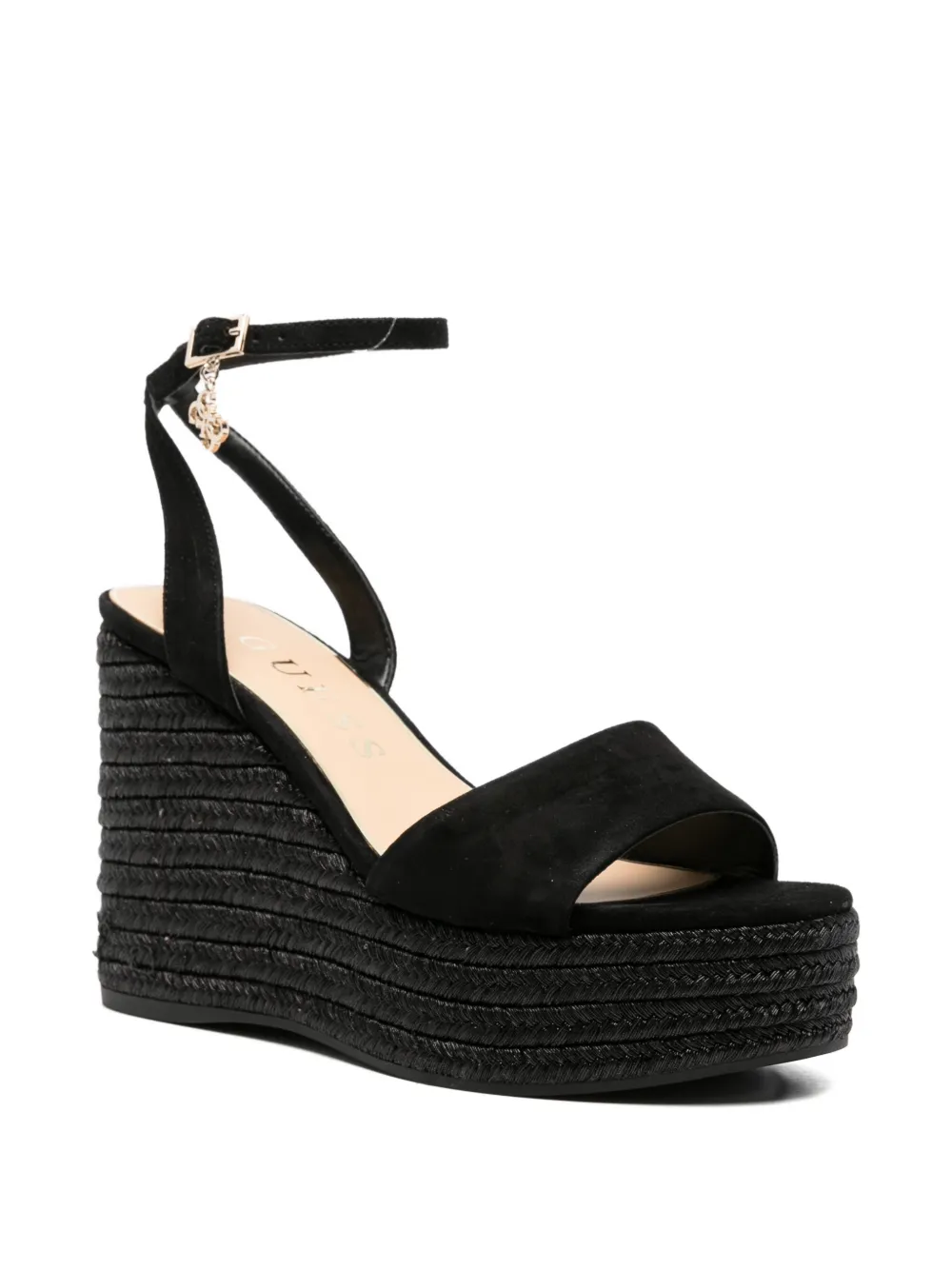 GUESS USA Everly2 heeled sandals Zwart