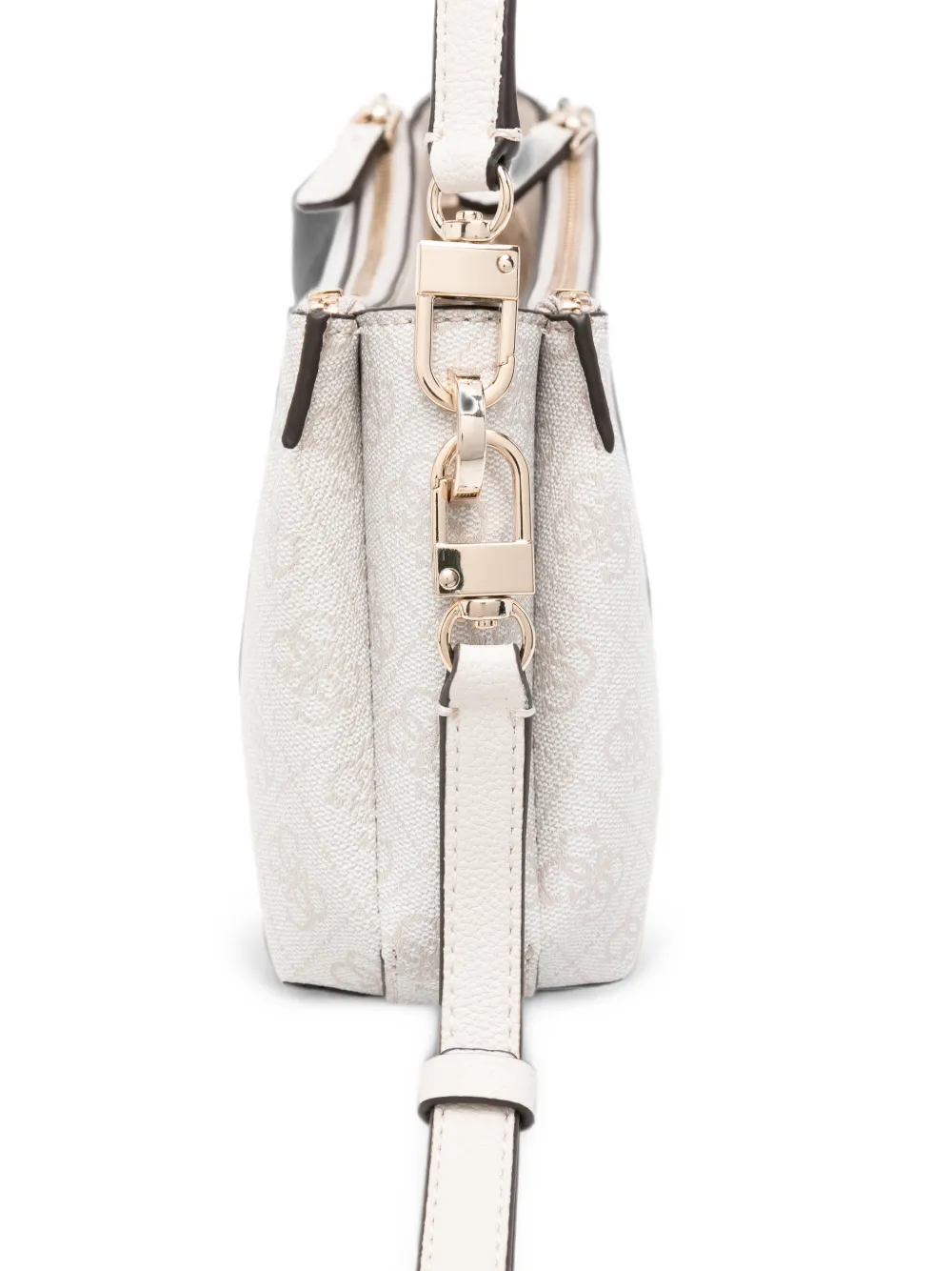 GUESS USA Noelle kleine schoudertas Beige