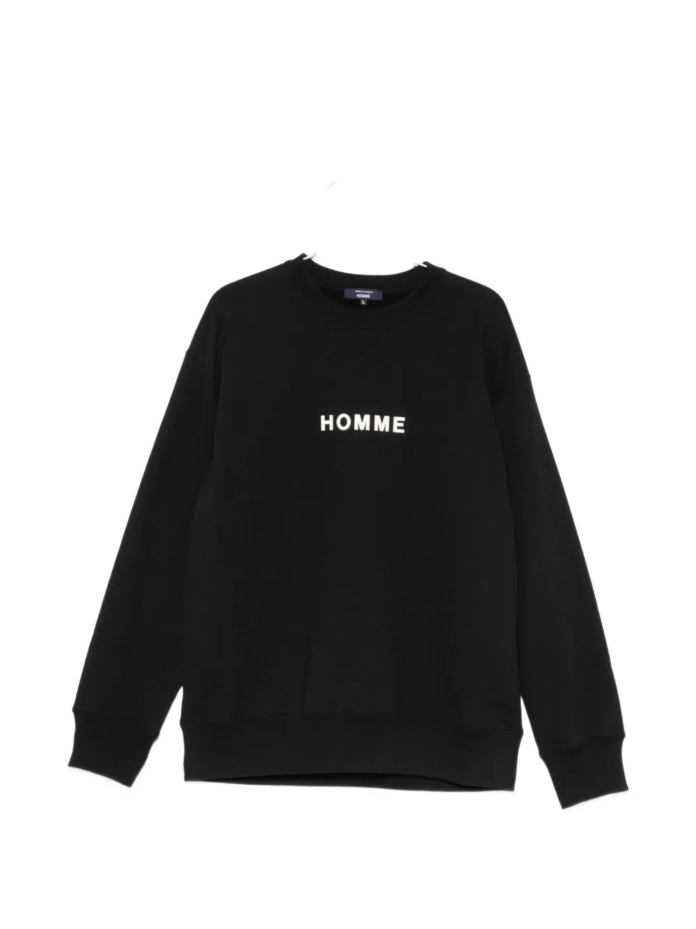 Comme des Garçons Homme logo-print sweatshirt - Schwarz