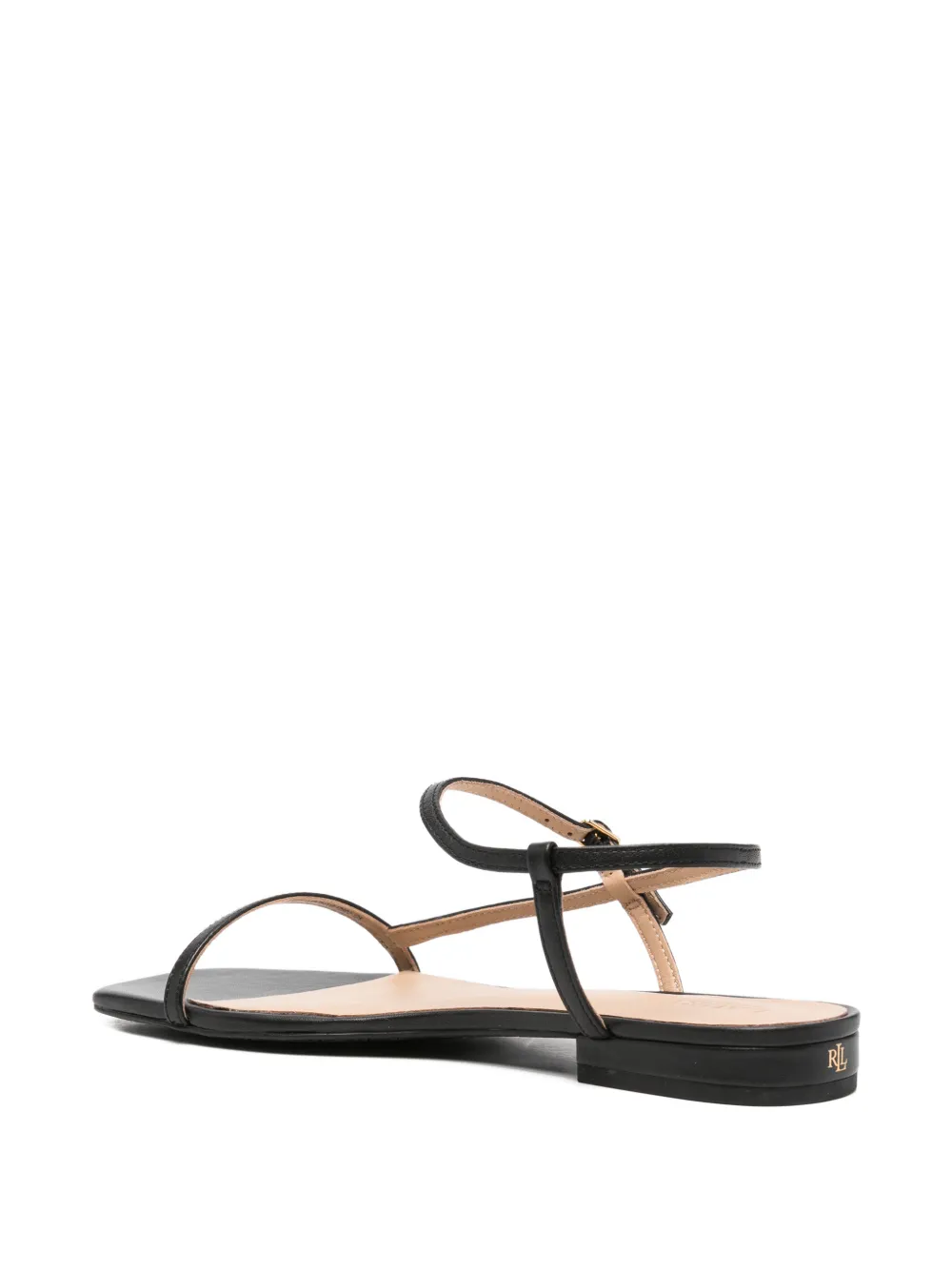 Lauren Ralph Lauren Lainee buckle-fastening sandals Zwart
