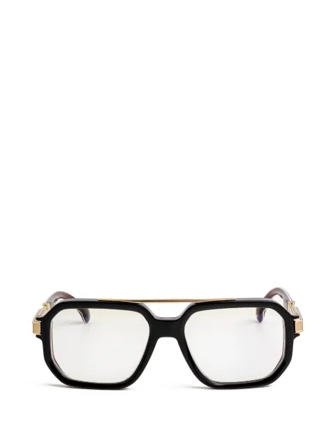 Carrera Titanio 01 geometric-frame clip-on glasses