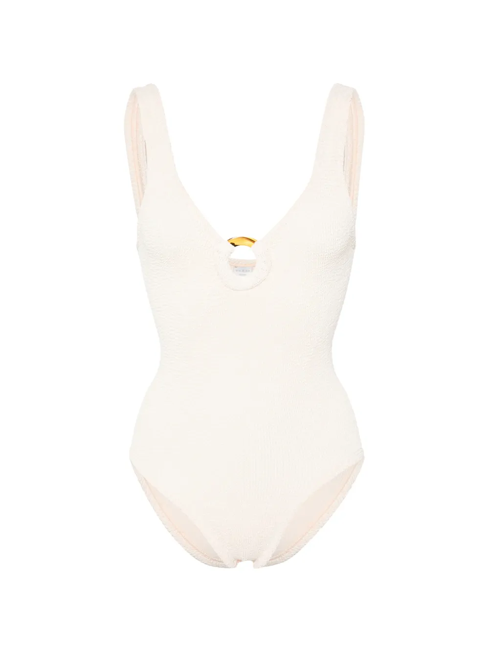 Hunza G silk-blend beachwear - Pink