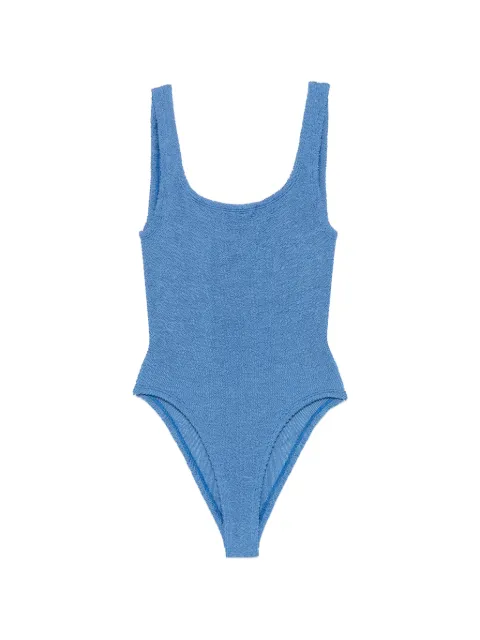 Hunza G crinkle-effect swimsuit