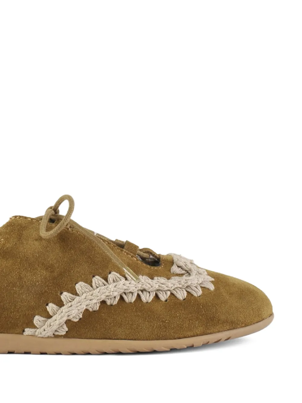 Mou lace-up ballerina shoes Bruin