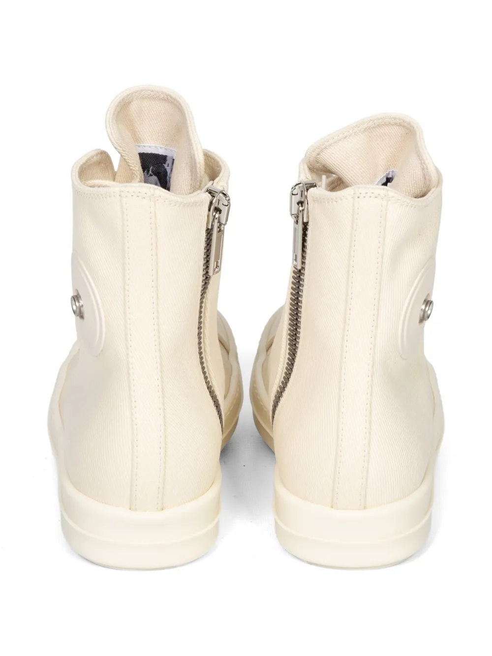 Rick Owens DRKSHDW Sneaks denim high-top sneakers Beige