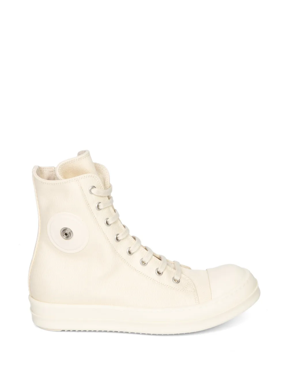 Rick Owens DRKSHDW Sneaks denim high-top sneakers - Nude