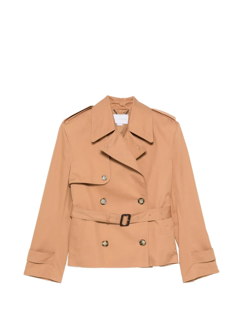 Stella McCartney belted double-breasted jacket - Neutrals
