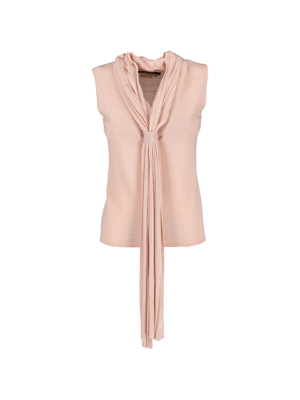 Ferragamo Pre-Owned draped-neck blouse - Rosa