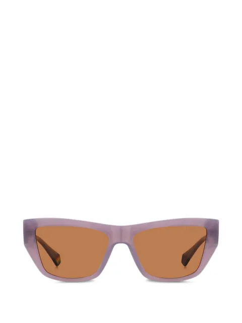Polaroid geometric-frame sunglasses