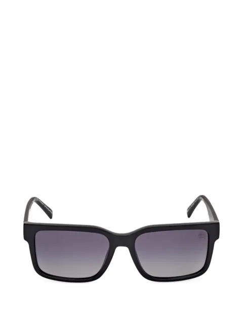 Timberland logo-print rectangle-frame sunglasses