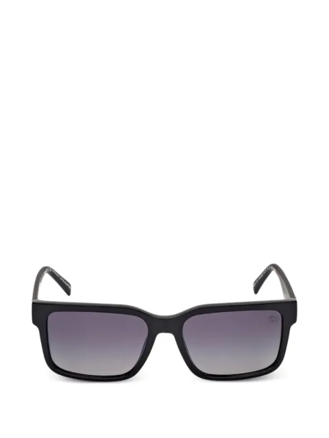 Timberland logo-print rectangle-frame sunglasses