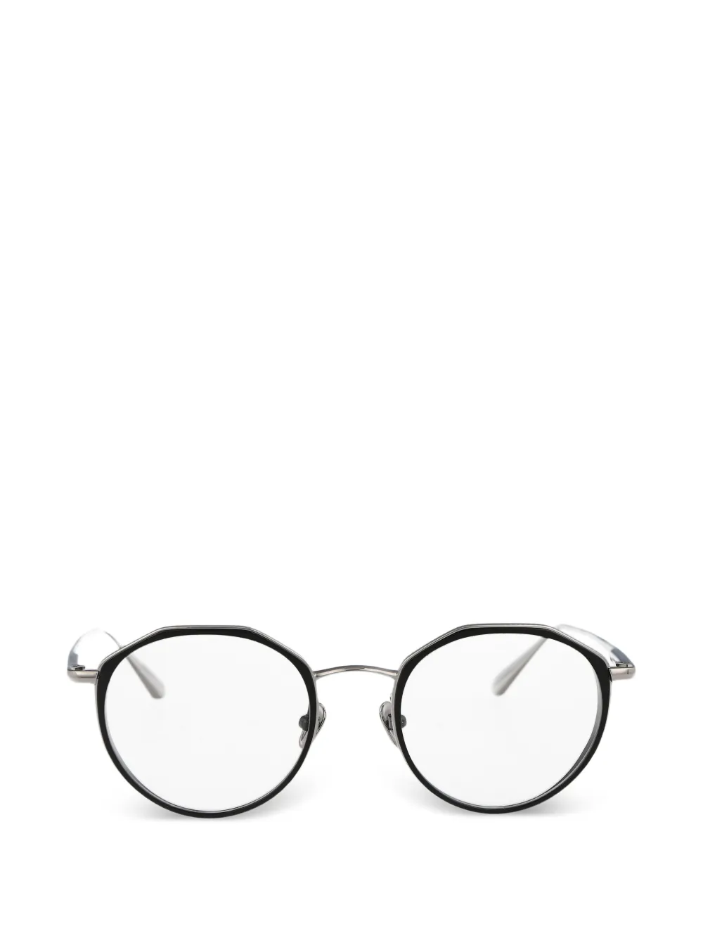 Linda Farrow Cesar geometric-frame glasses - Nero