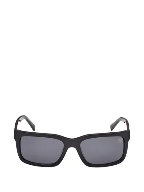 Timberland rectangle-frame polarized sunglasses