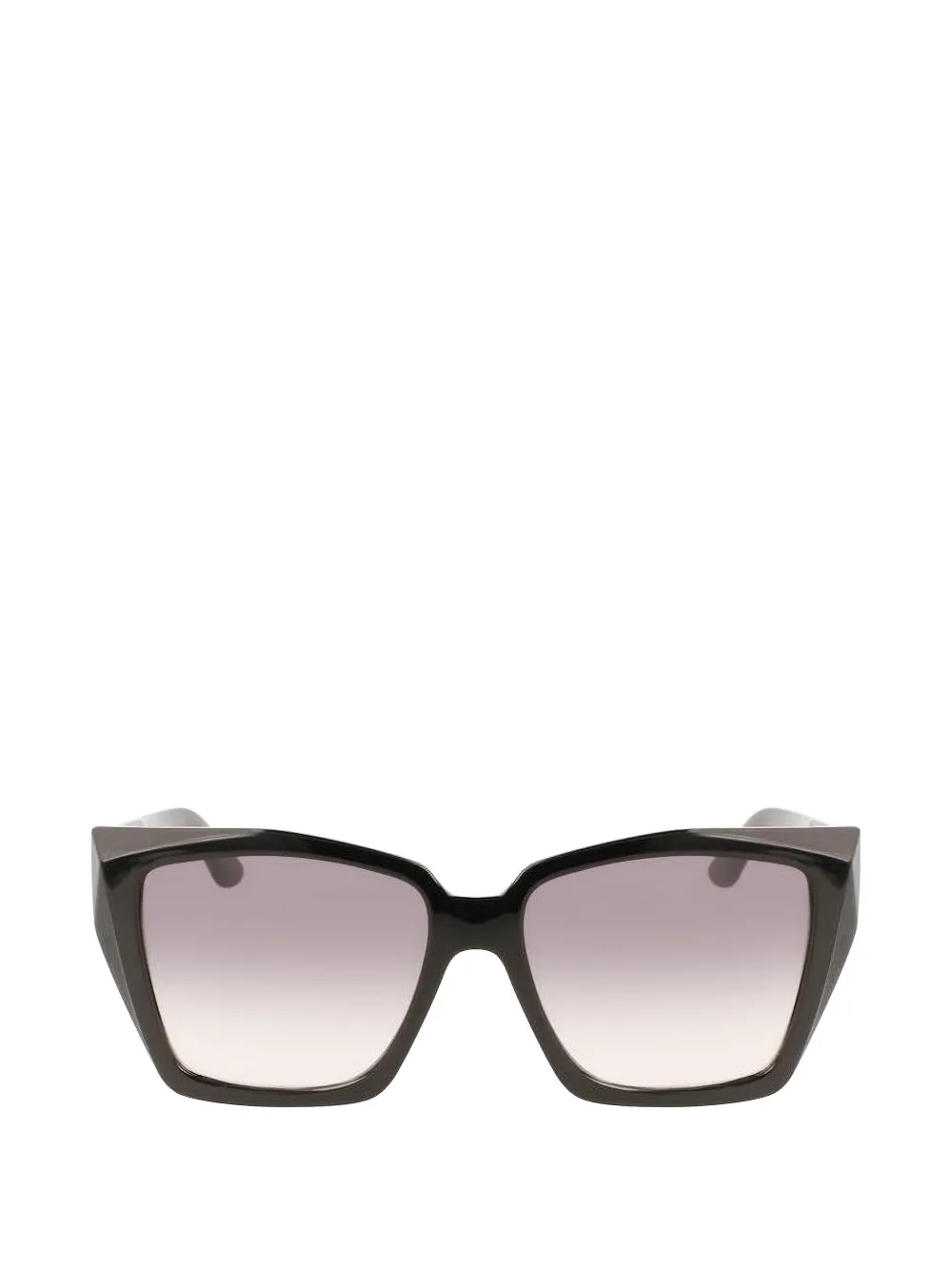 Karl Lagerfeld geometric-frame sunglasses - Nero