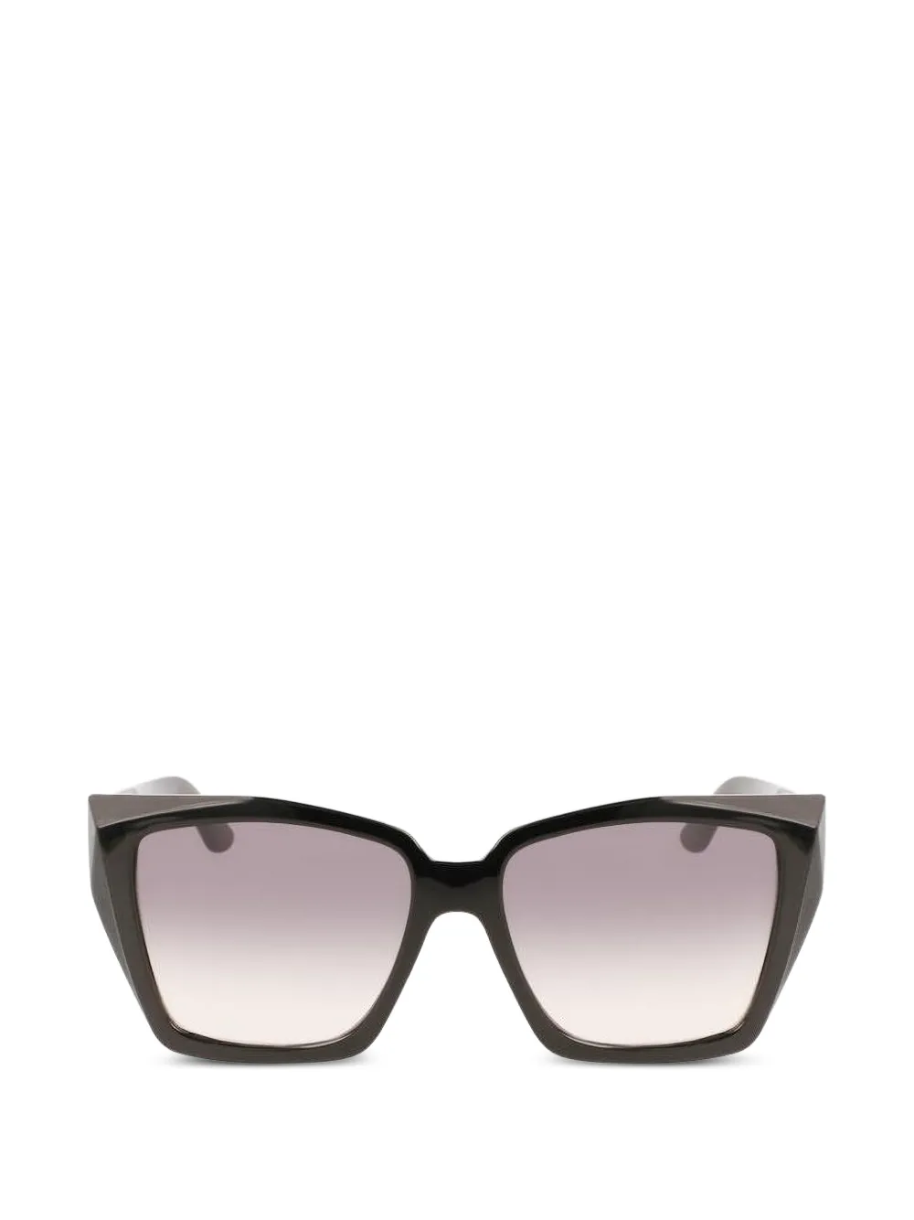 Karl Lagerfeld geometric-frame sunglasses - Nero