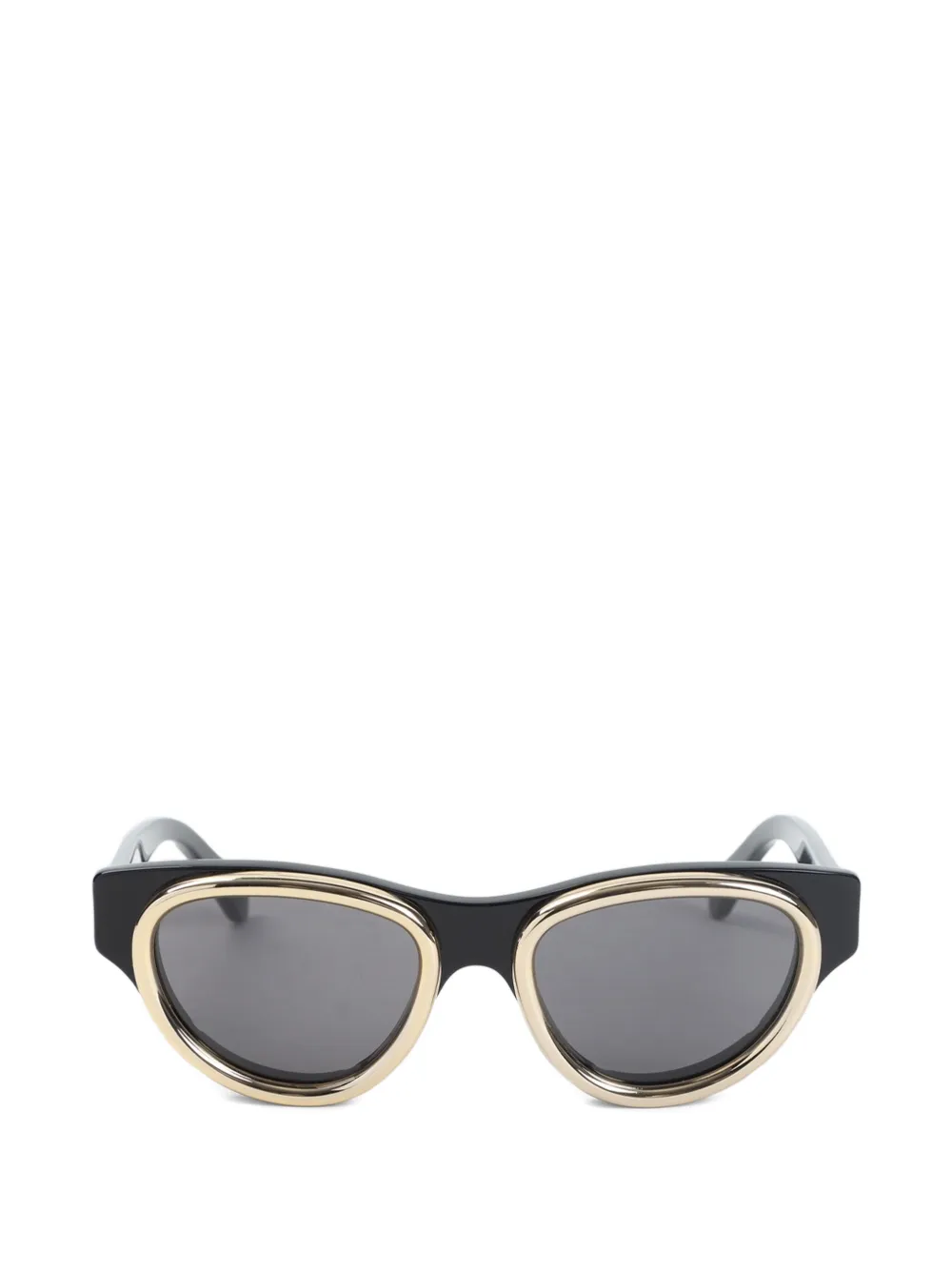 LOEWE mini Anagram Swan sunglasses - Nero