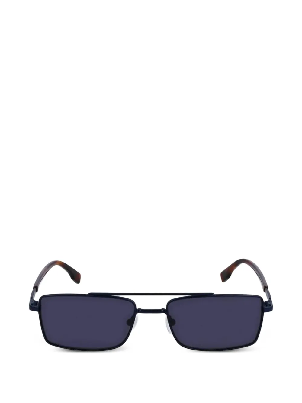 Karl Lagerfeld rectangle-frame sunglasses - Blu