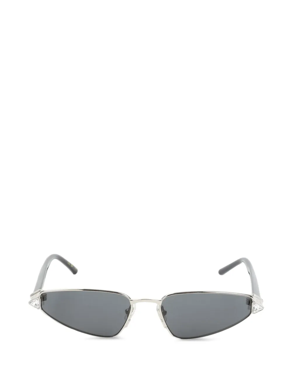Valentino Garavani geometric-frame sunglasses - Argento