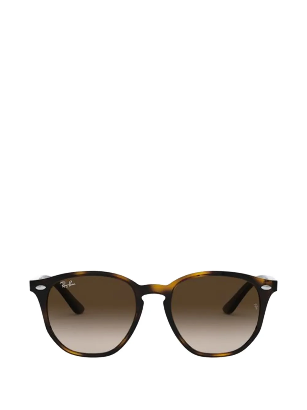 RAY-BAN JUNIOR round-frame sunglasses - Marrone