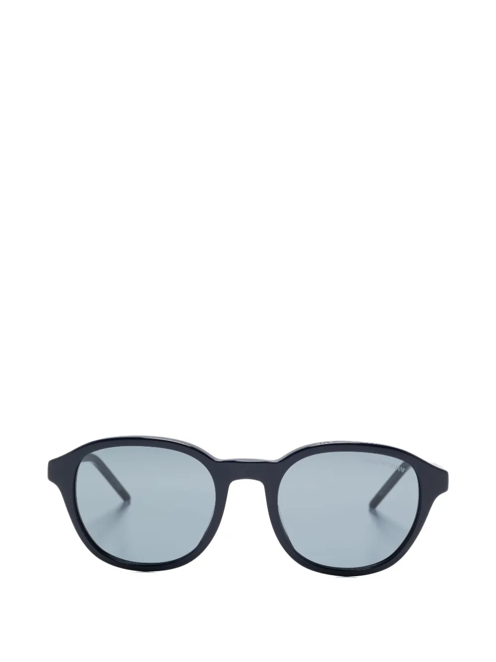 Emporio Armani round-frame sunglasses - Blau