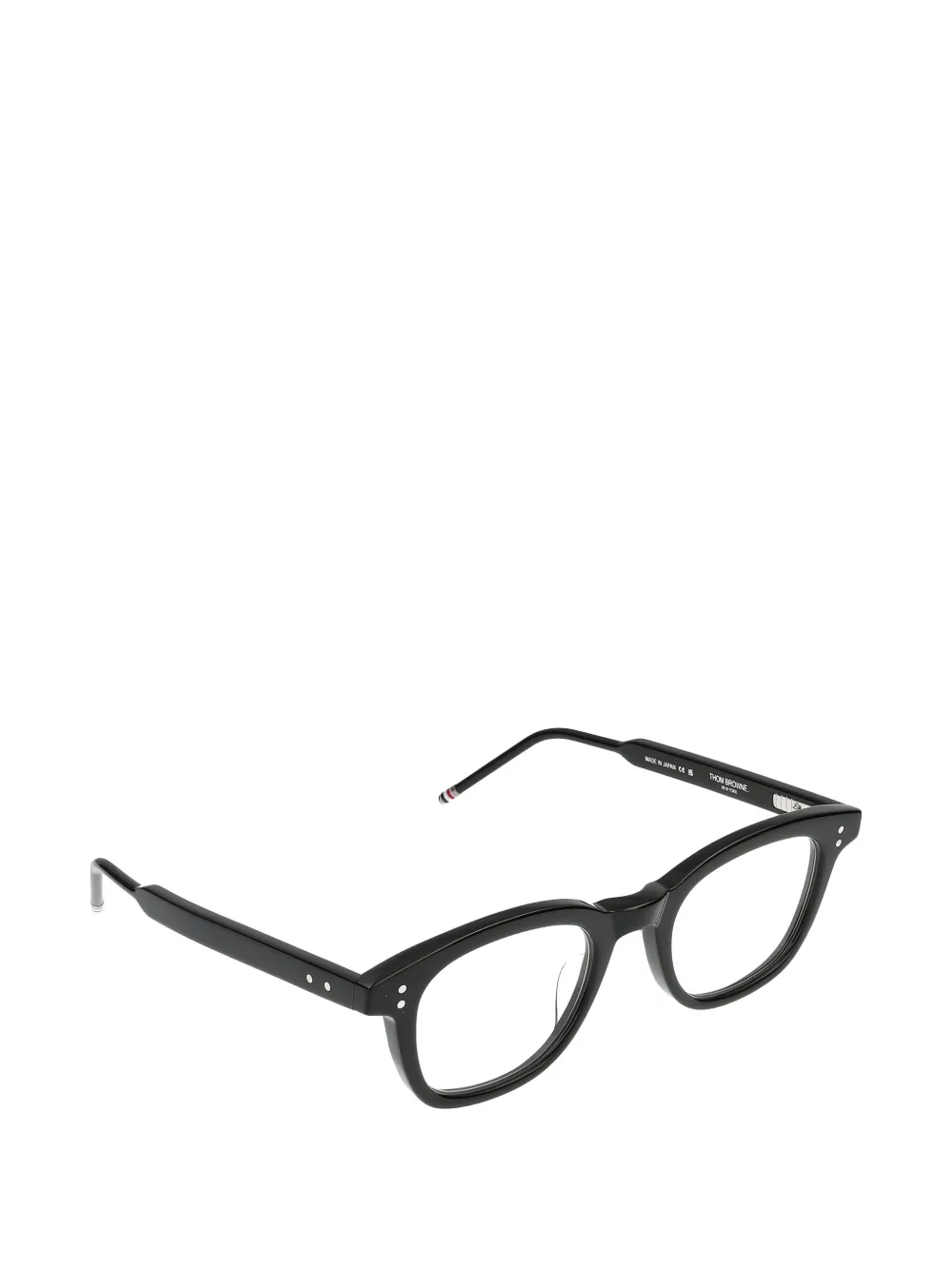 Thom Browne Square-frame Glasses In Black