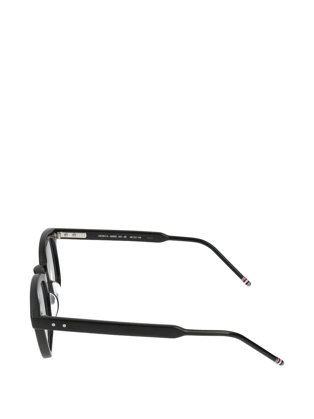 Thom Browne Square-frame Glasses In Black