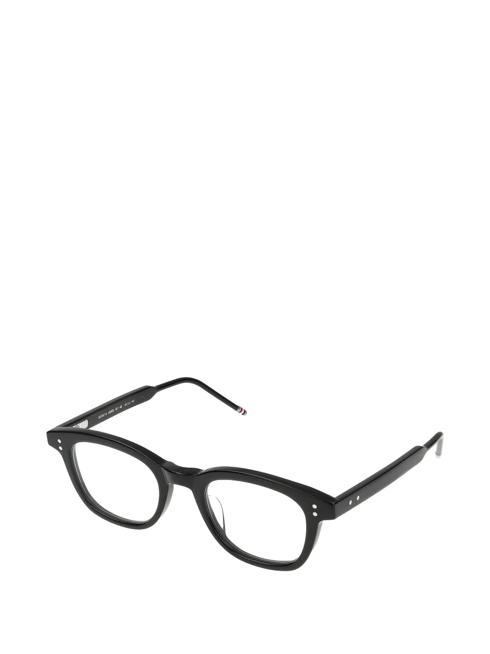 Thom Browne Square-frame Glasses In Black