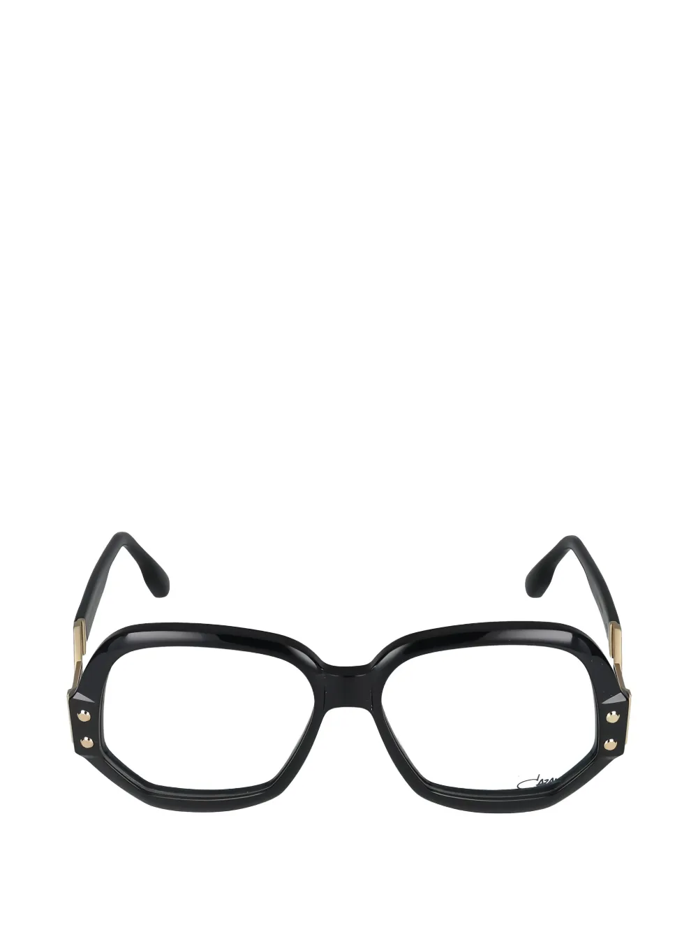 Cazal geometric-frame glasses - Nero