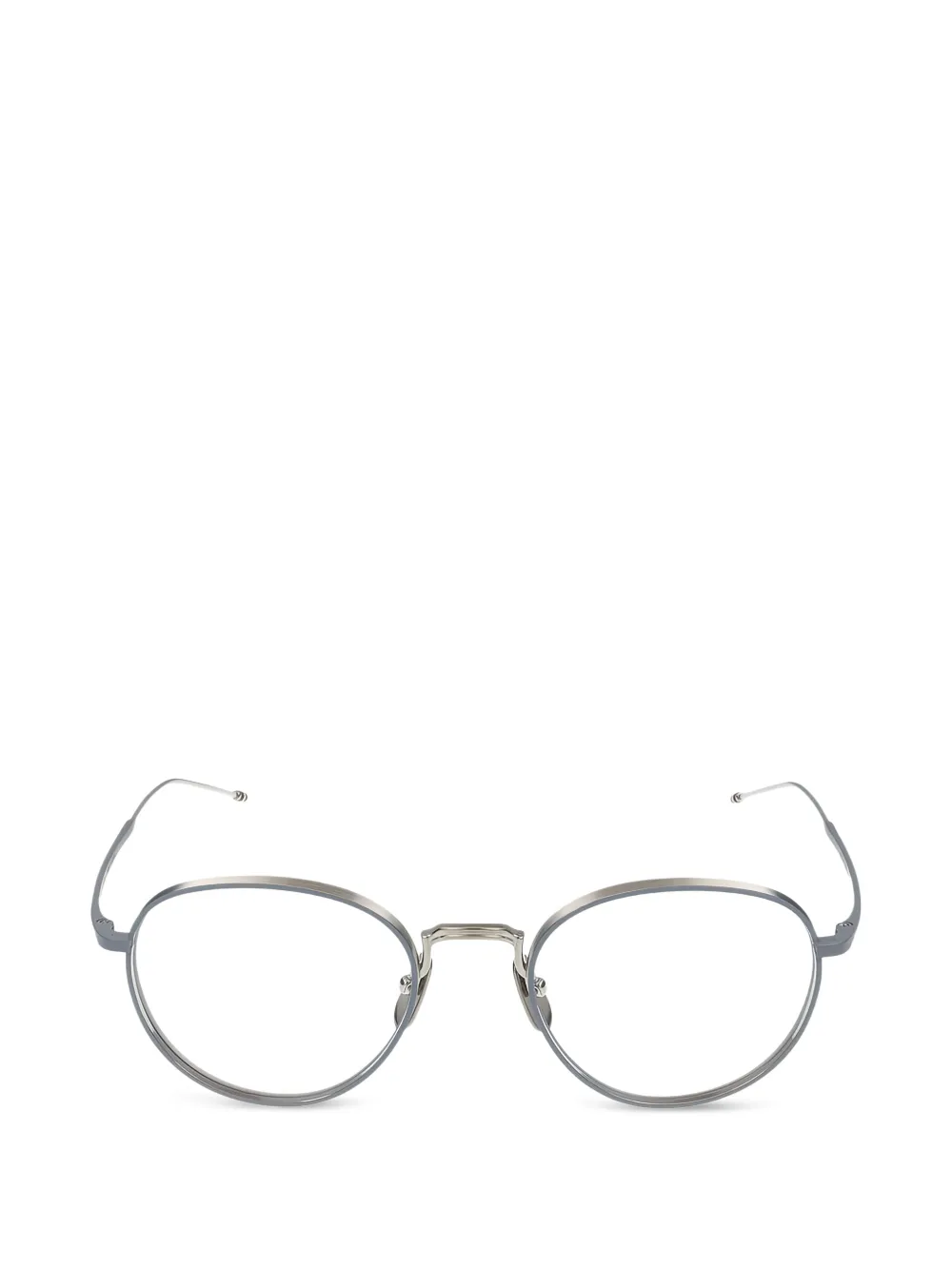 Thom Browne round-frame glasses - Grigio