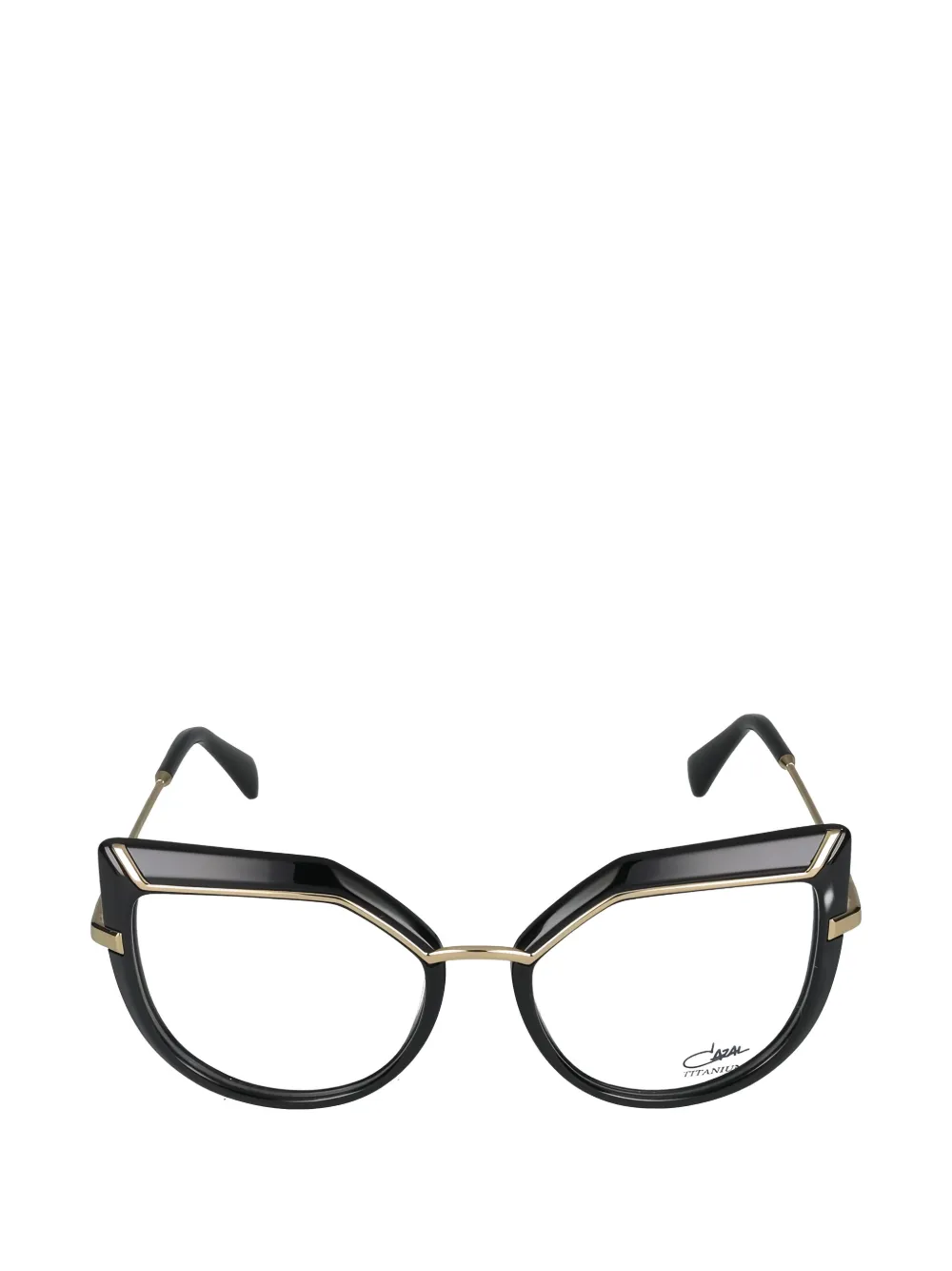 Cazal geometric-frame glasses - Nero