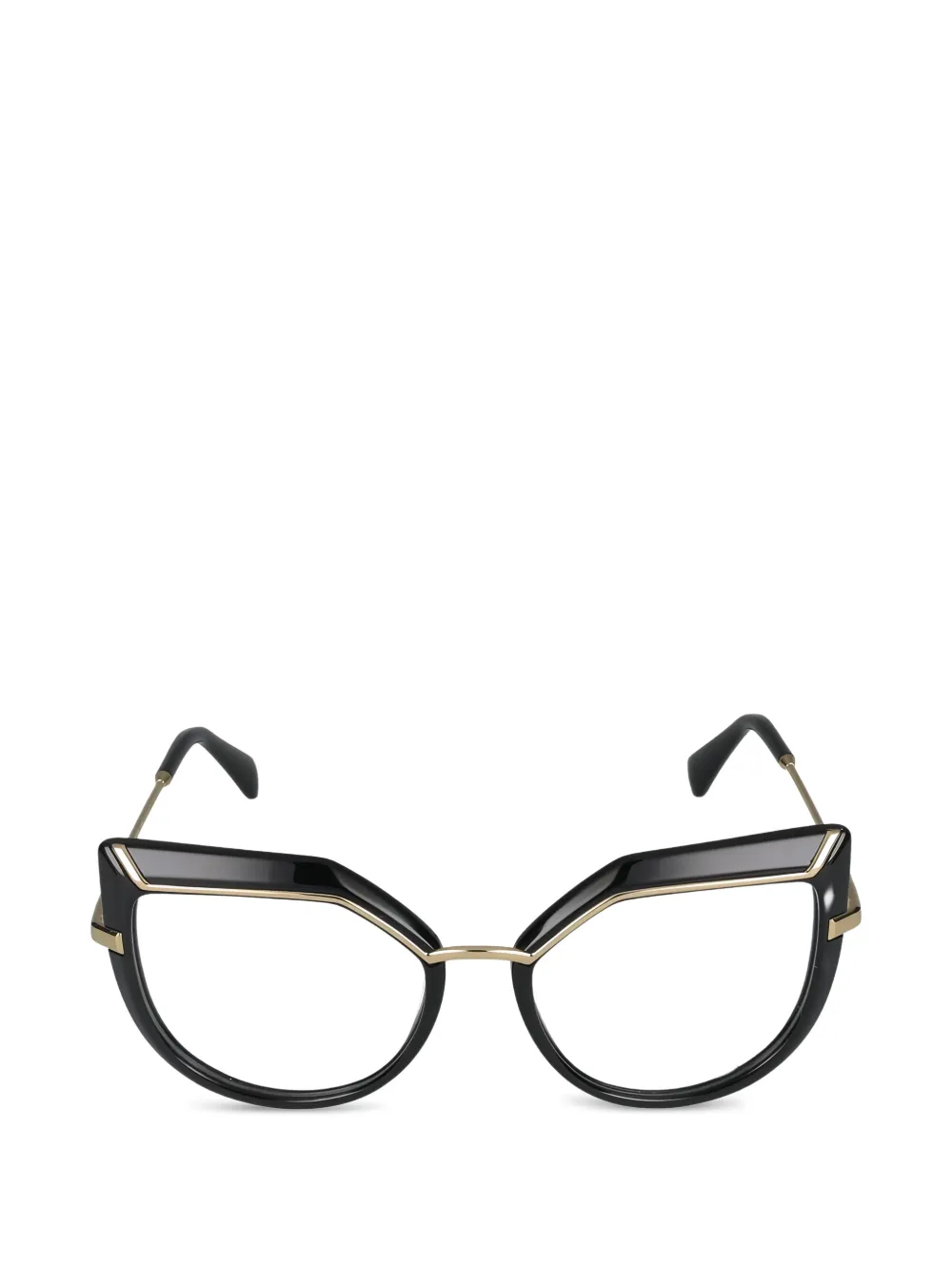 Cazal geometric-frame glasses - Nero