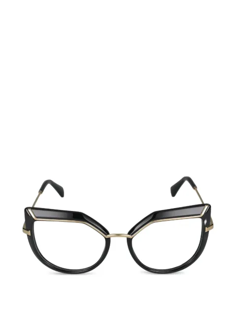 Cazal geometric-frame glasses
