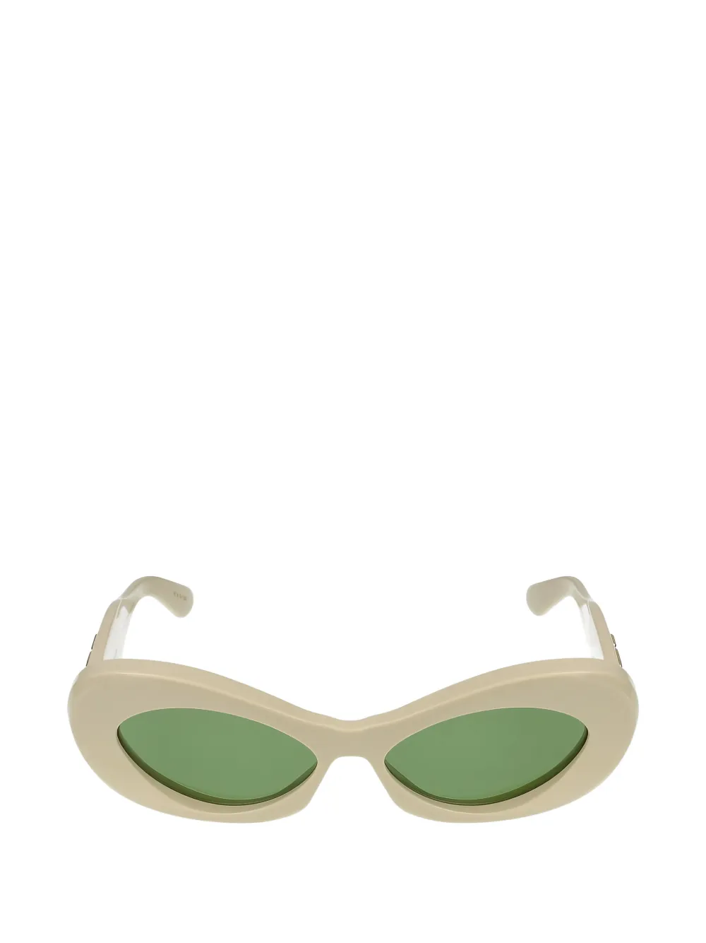 VALENTINO GARAVANI EYEWEAR cat-eye sunglasses - Bianco