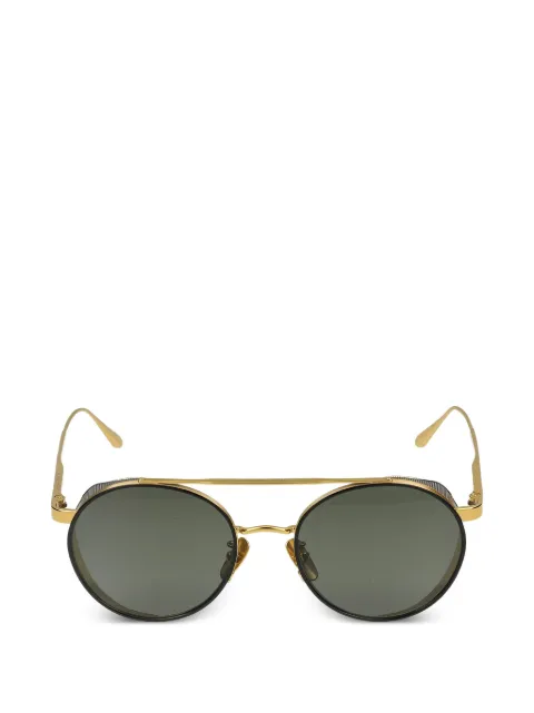 Linda Farrow Conor round-frame sunglasses