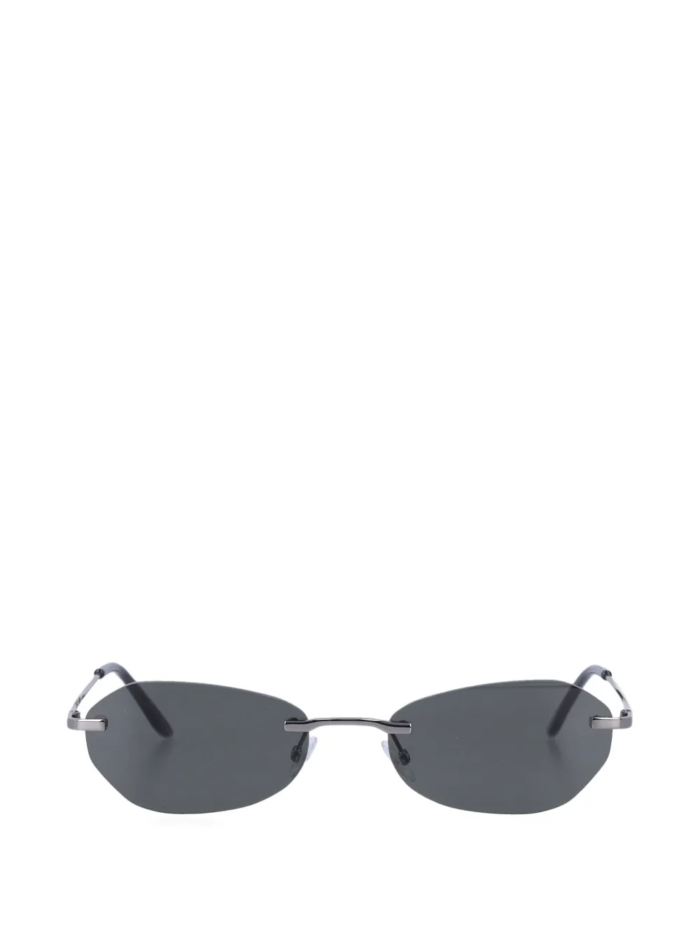 OUR LEGACY Adorable oval-frame sunglasses - Grigio