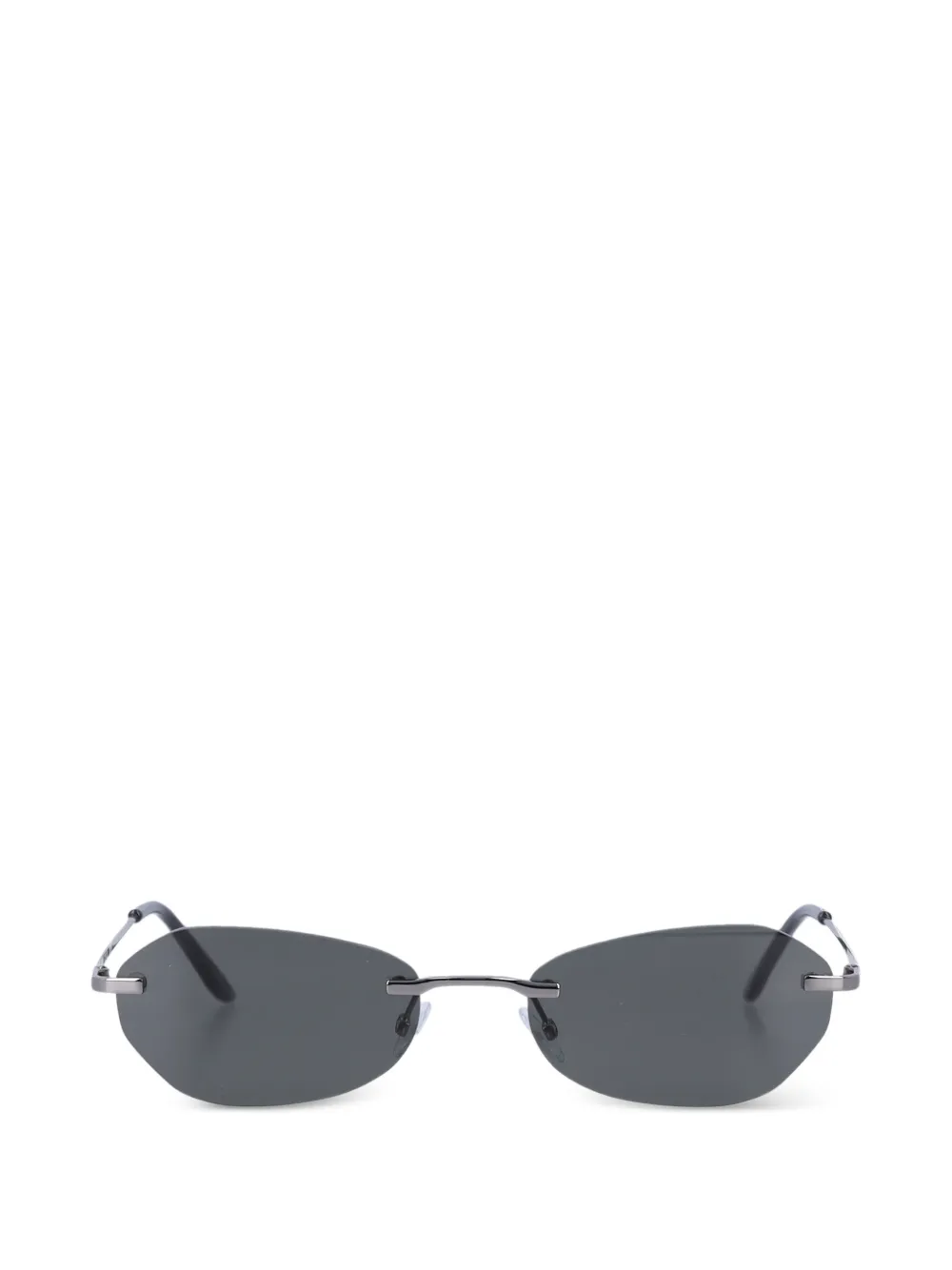 OUR LEGACY Adorable oval-frame sunglasses - Grigio